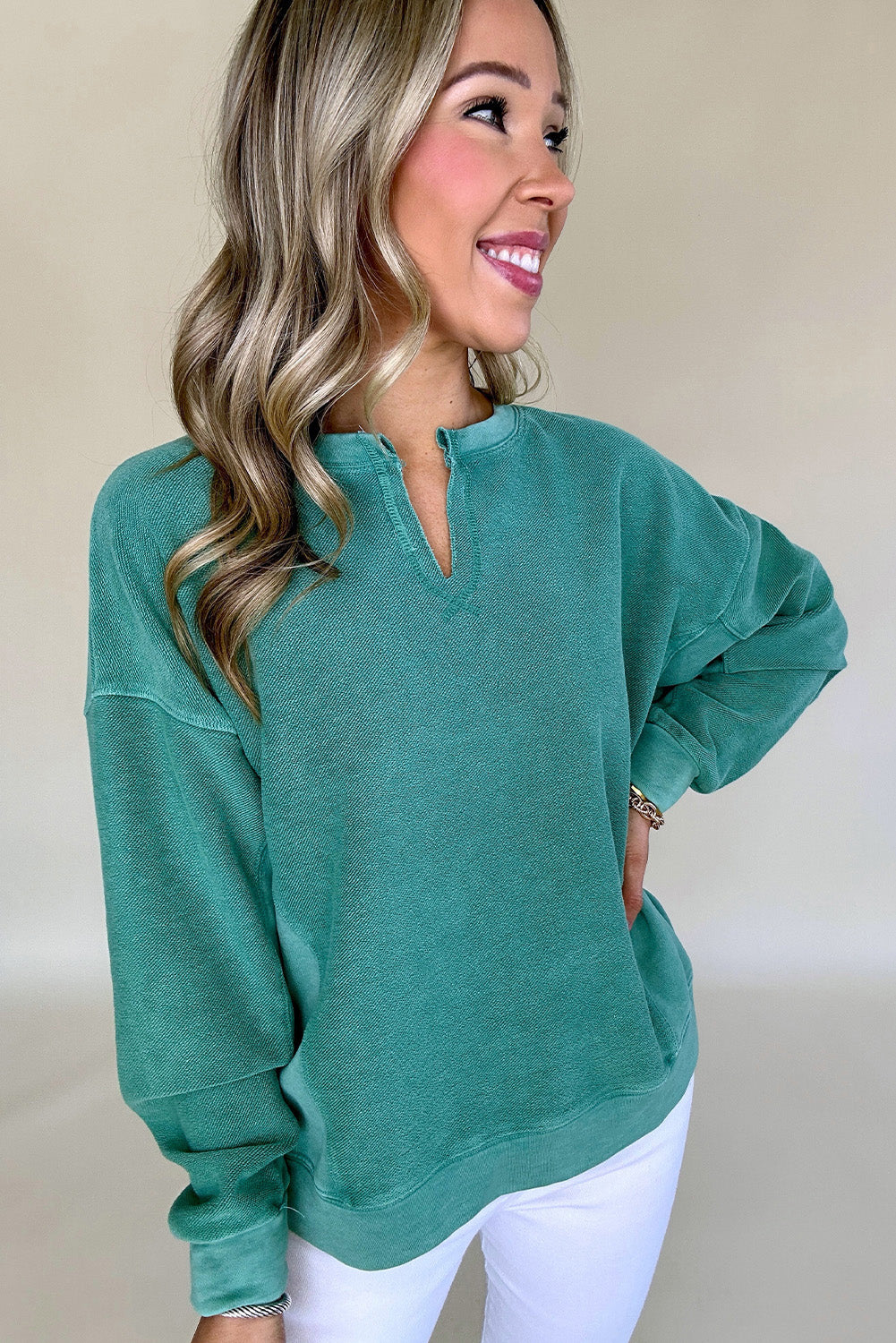 Drop Shoulder Sweatshirt