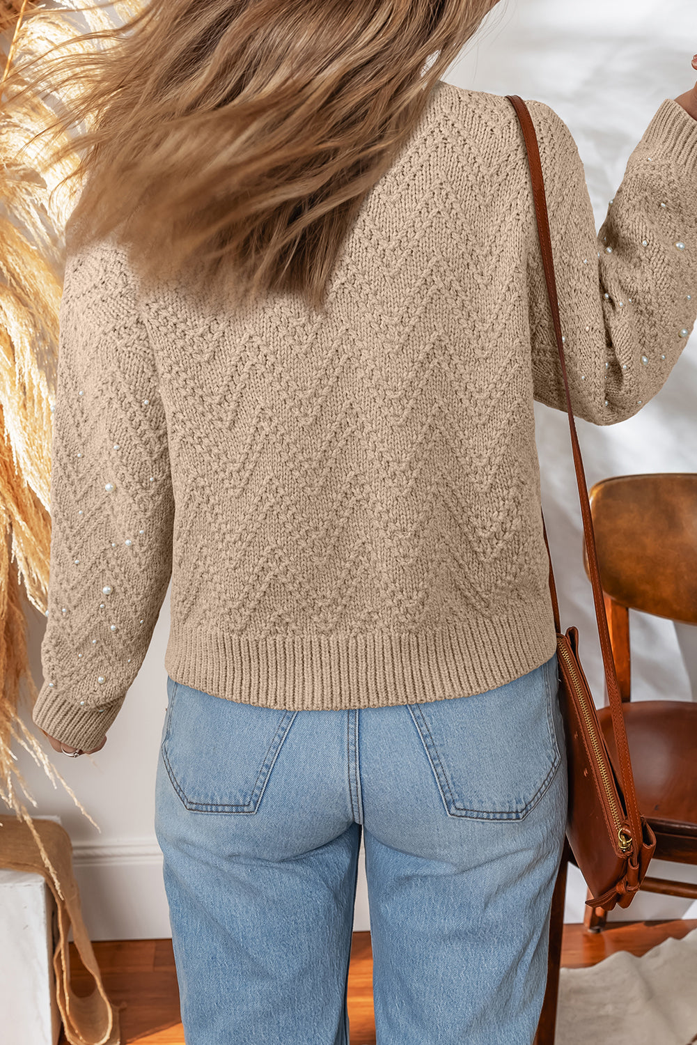 v neck sweater cardigan