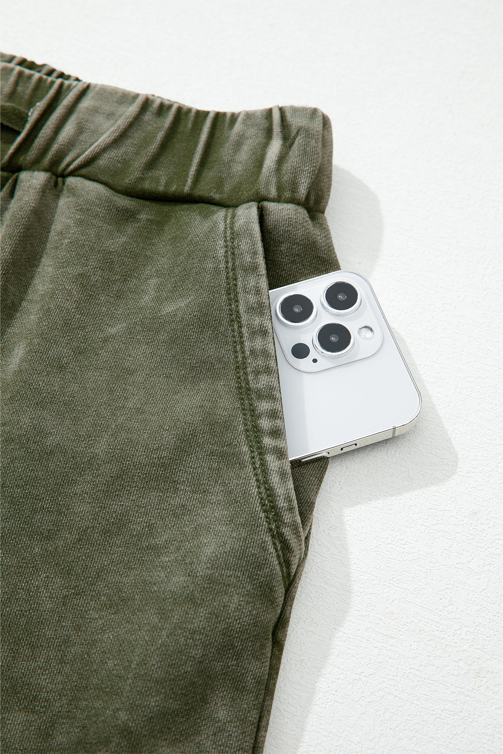 mineral wash trousers