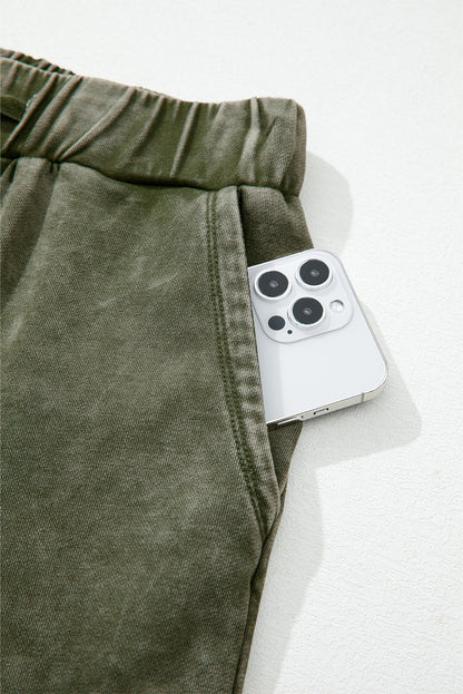 mineral wash trousers