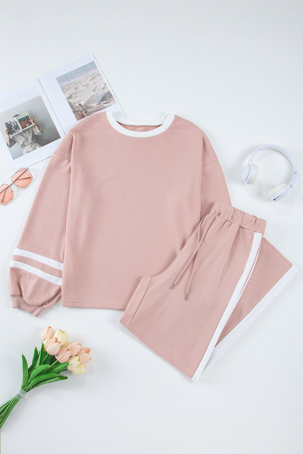 varsity sweatpant set