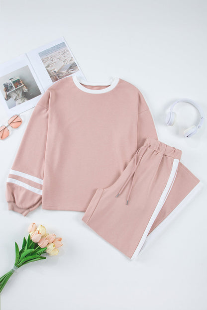 varsity sweatpant set