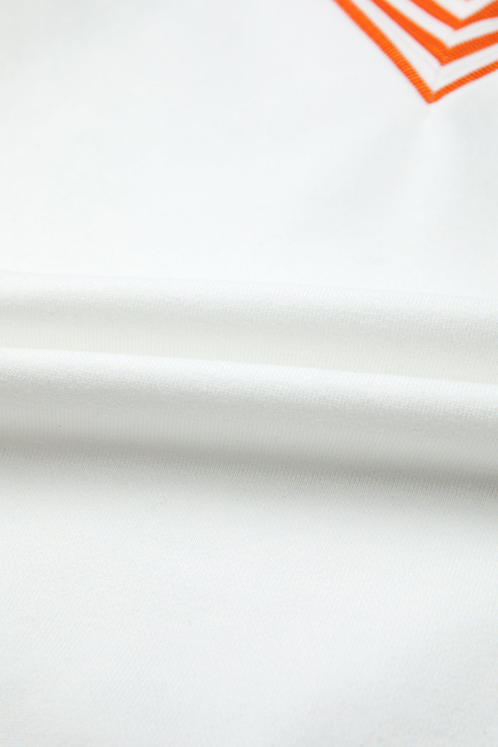 v neck long sleeve top