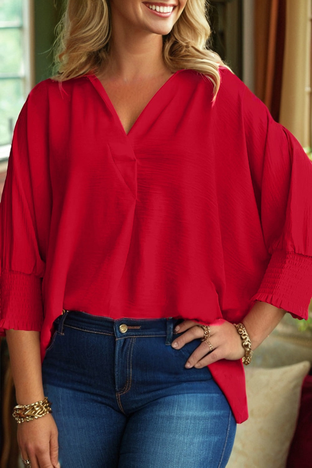 plus size blouse