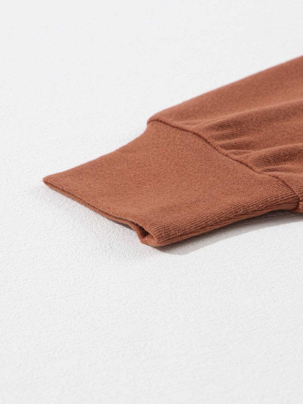 Golden Leopard Sequin Colorblock Long Sleeve Top