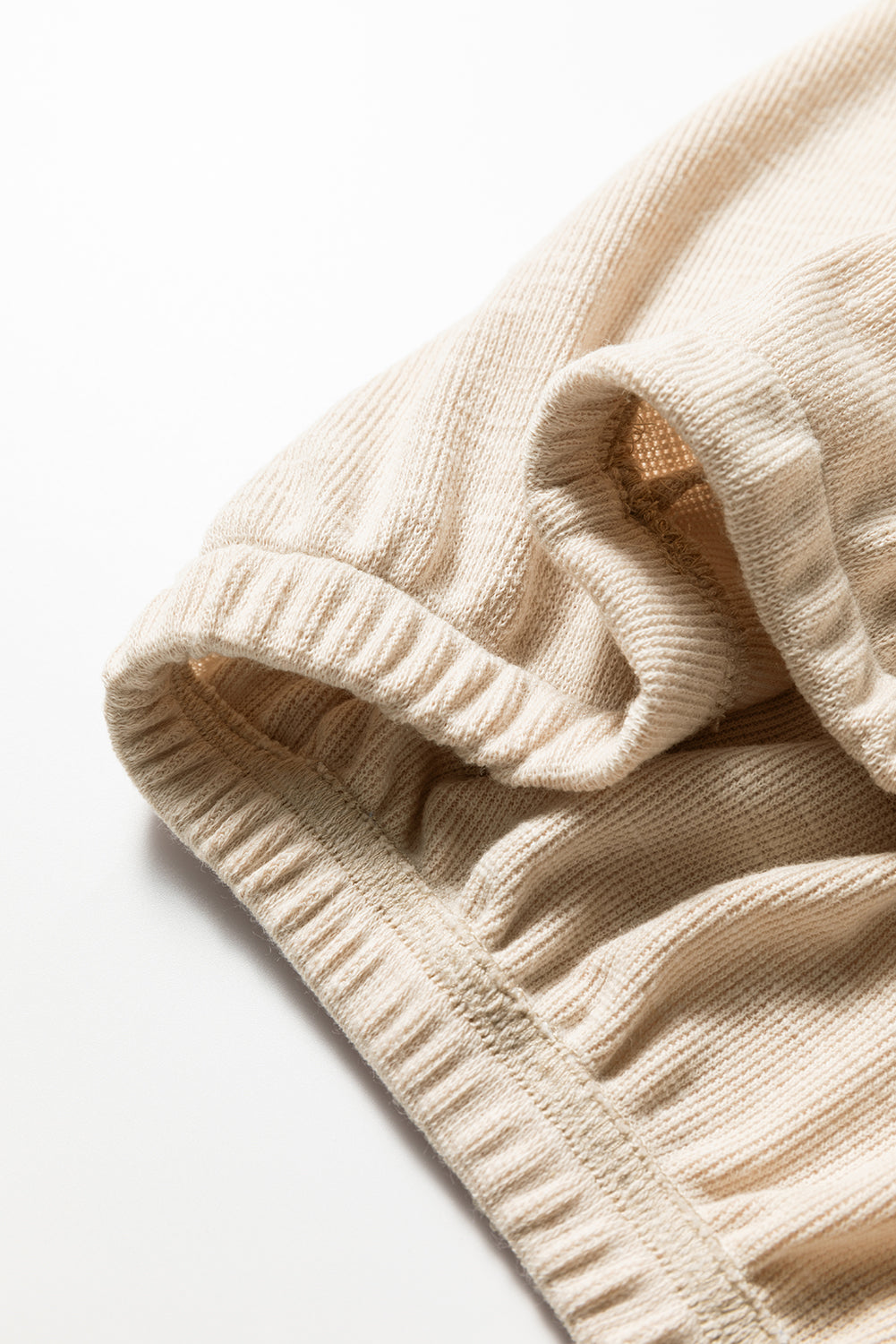 ribbed long sleeve top