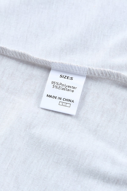 Apricot and Leopard Print V Neck Colorblock Top