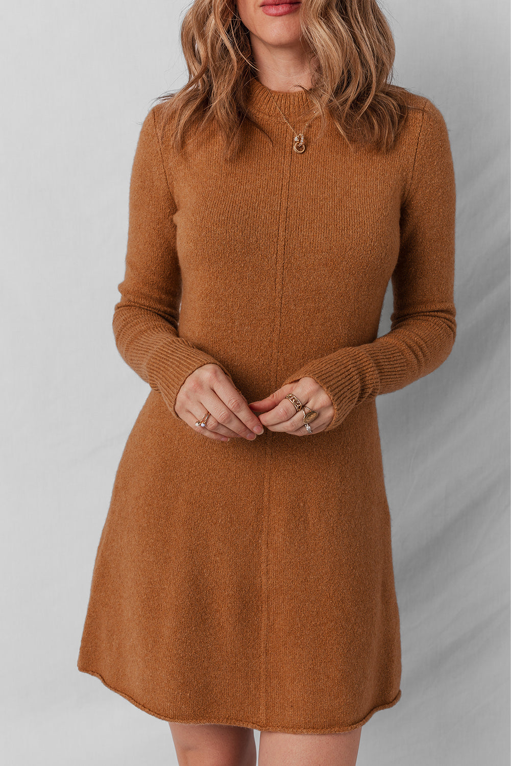 mini sweater dress