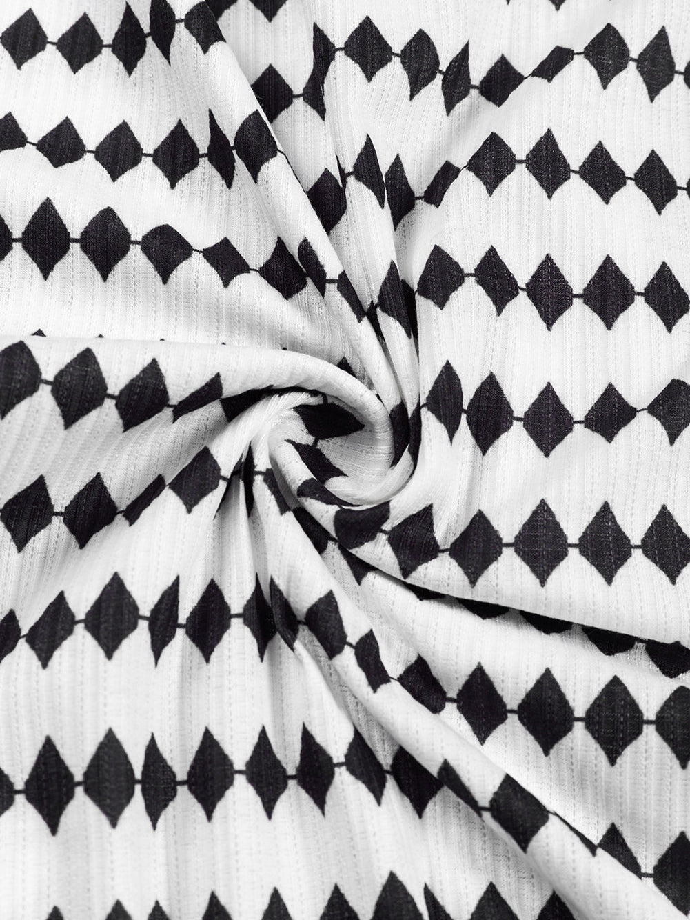 Knitted Striped Henley Oversized Hooded Hoodie