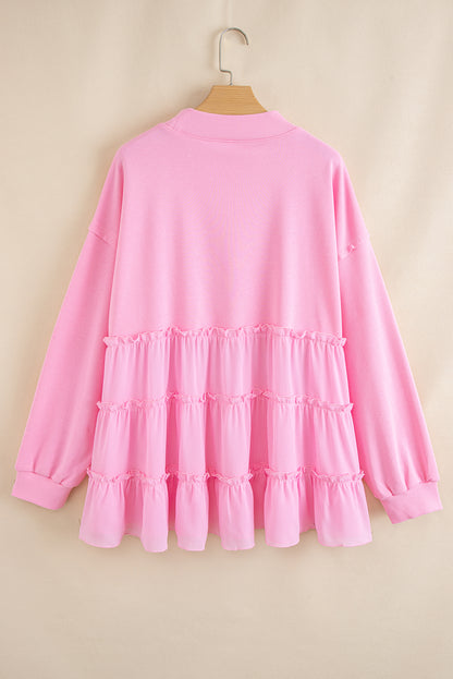 plus size long sleeve top