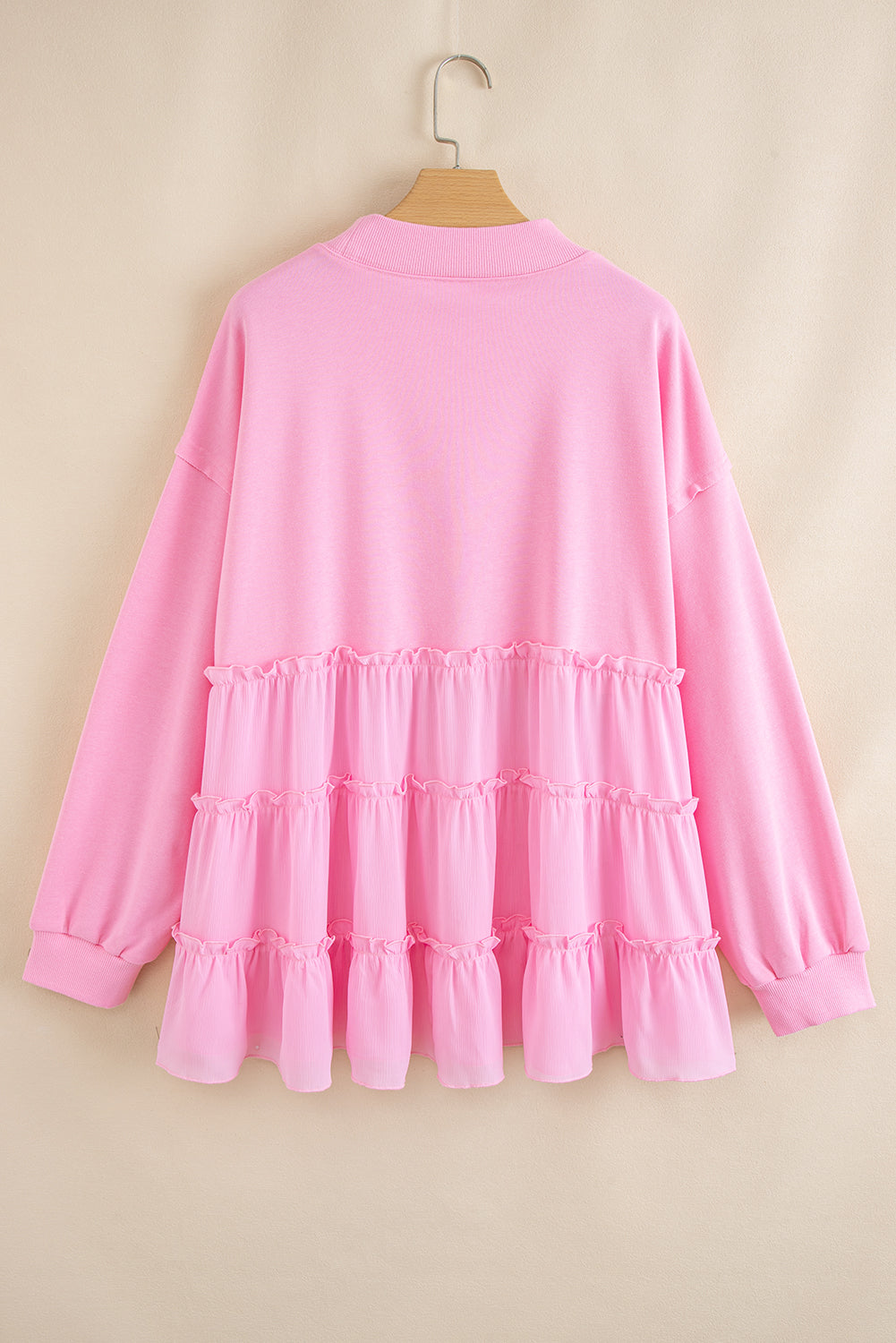 plus size long sleeve top