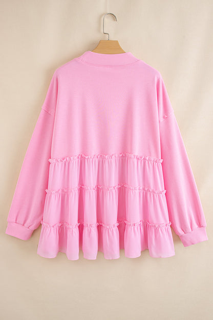 plus size long sleeve top