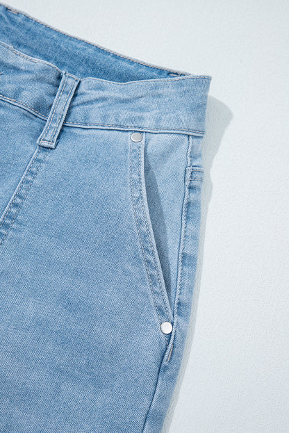 high rise barrel jeans