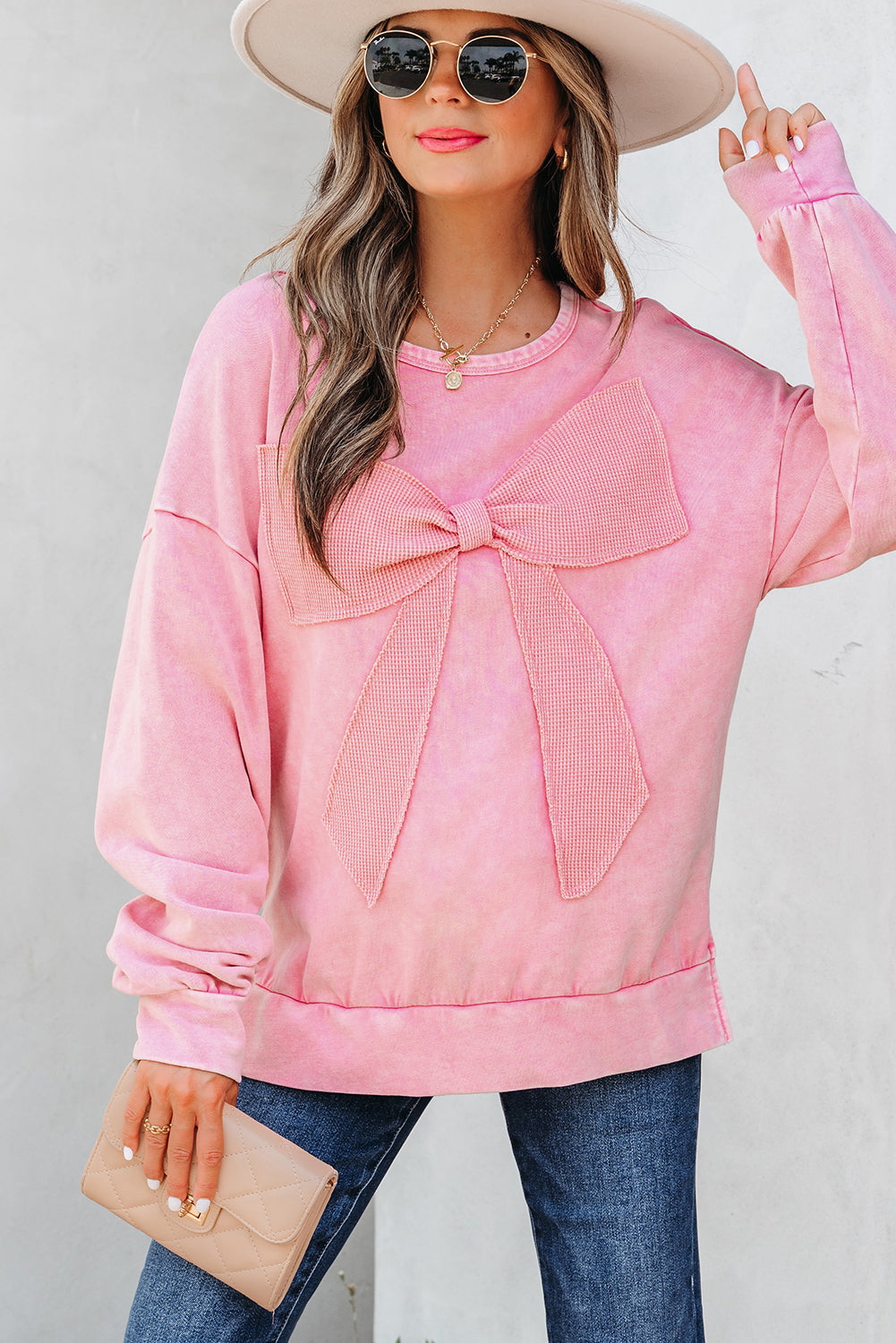 mineral wash sweatshirt
