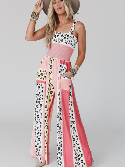 Casual And Trendy Slim Halter Print Set