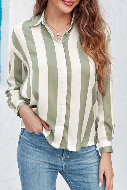 striped long sleeve shirt