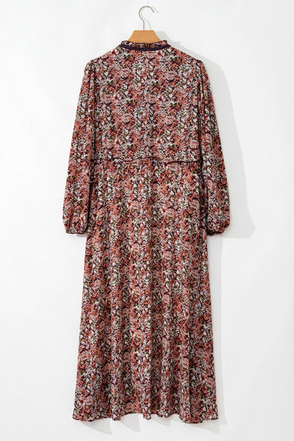 floral midi dress