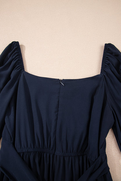 Square Neck Mini Dress