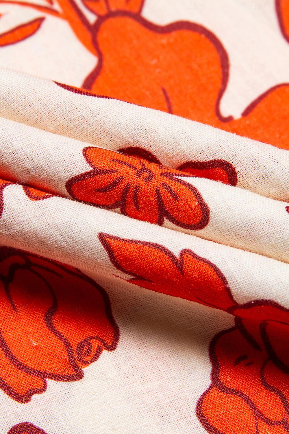 Floral Diagonal Neck Maxi Dress