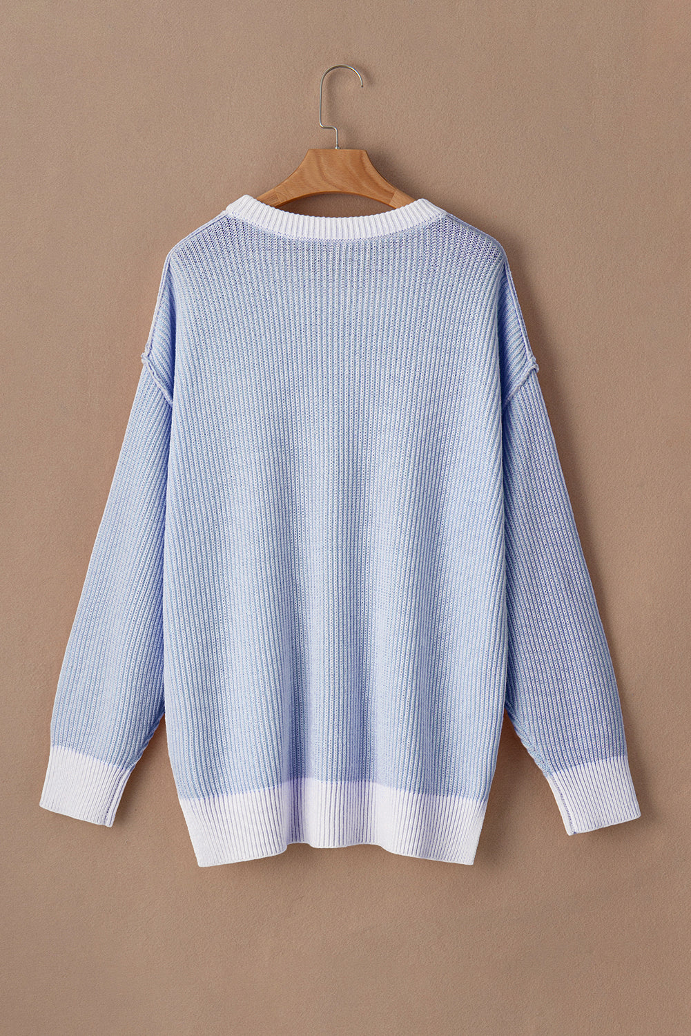 ribbed knit sweater plus size