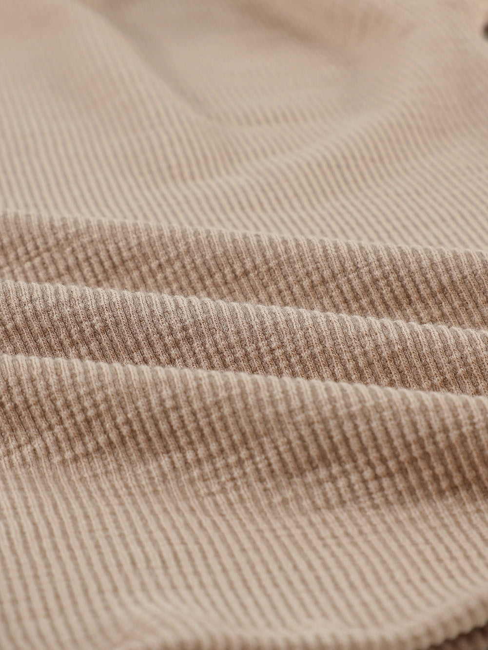 Elegant Khaki Knit Top with Chic Turn-down Neck