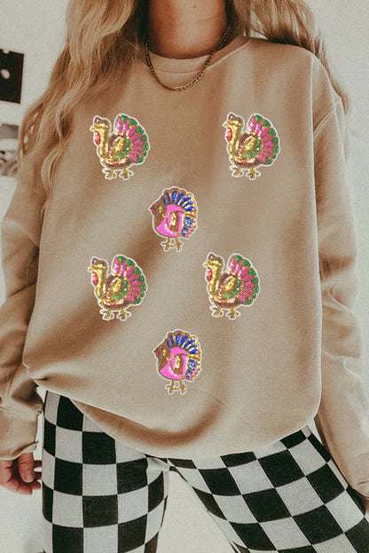 thanksgiving graphic sweatshirt