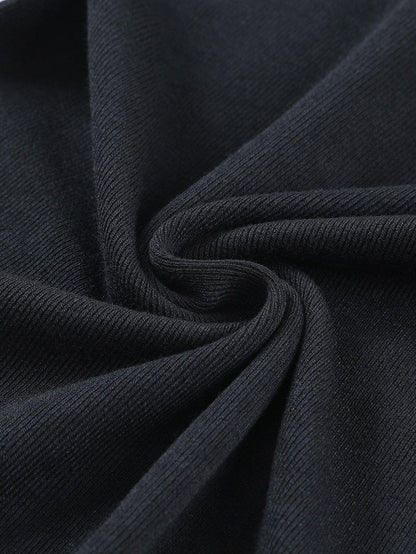 Edgy Black Cutout Sleeveless T-Shirt with Cap Sleeves