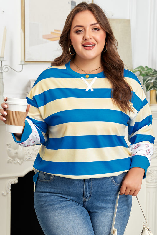 plus size long sleeve pullover