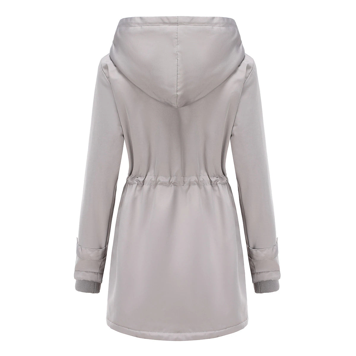 Women's Parka Jacket Hiking Windbreaker Hiking Fleece Jacket Winter Outdoor Thermal Warm Fleece Lining Windproof Winter Jacket Full Length Visible Zipper Fishing Camping / Hiking / Caving Traveling