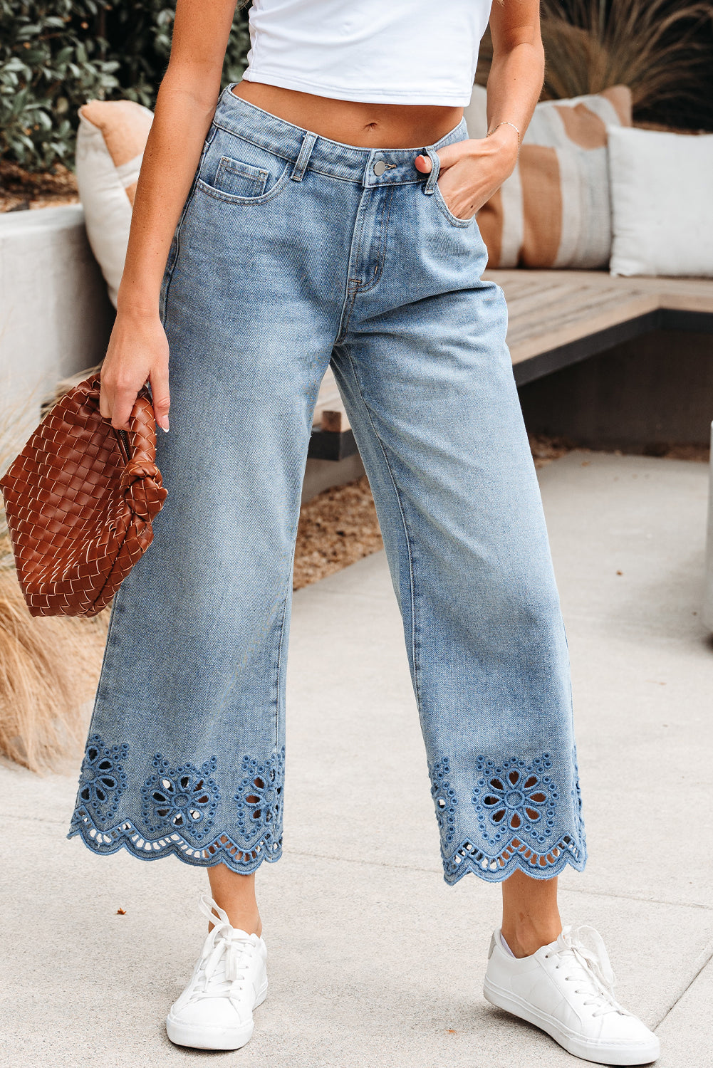 wide leg jeans