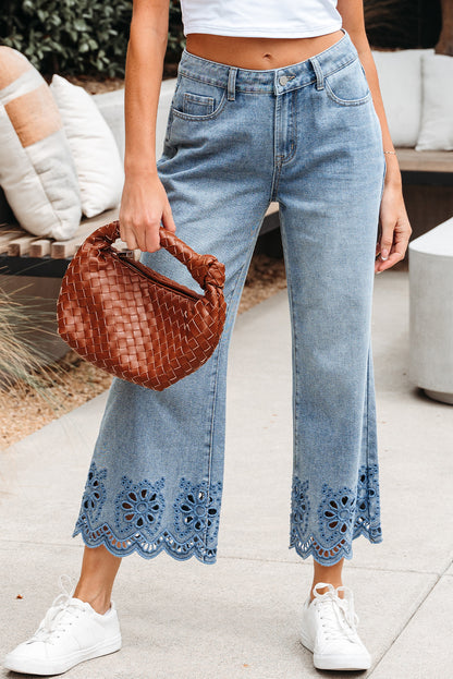 wide leg jeans