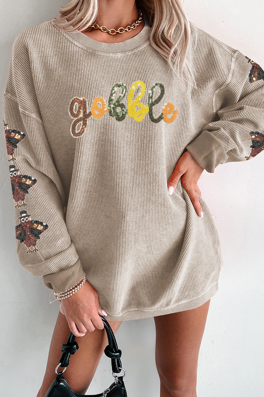 thanksgiving graphic sweatshirt