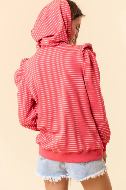 striped hoodie