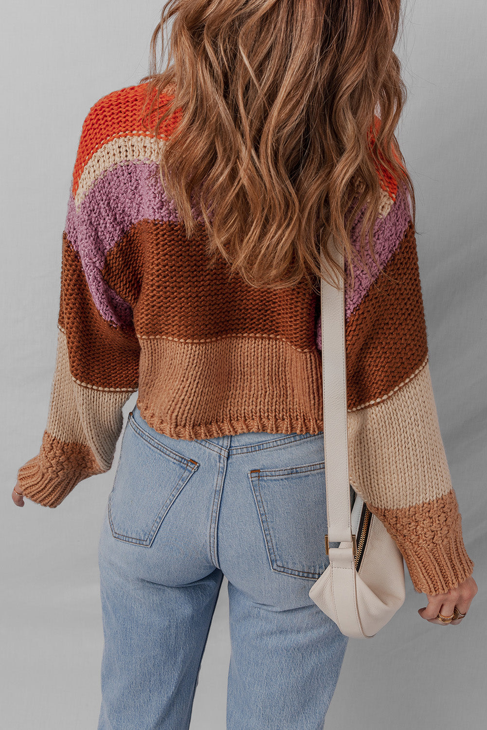 colorblock sweater