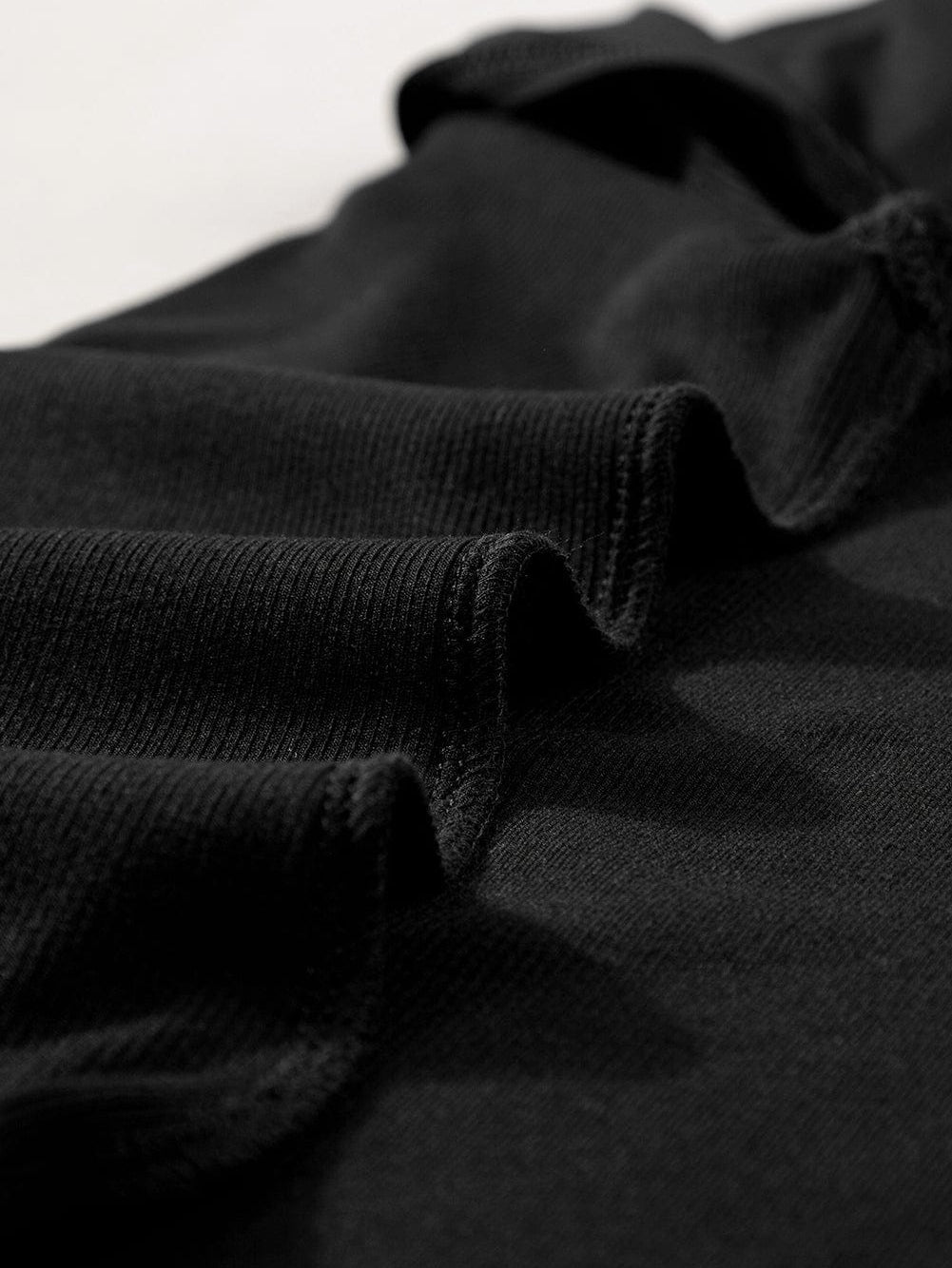 Elegant Black Mock Neck Sleeveless Top