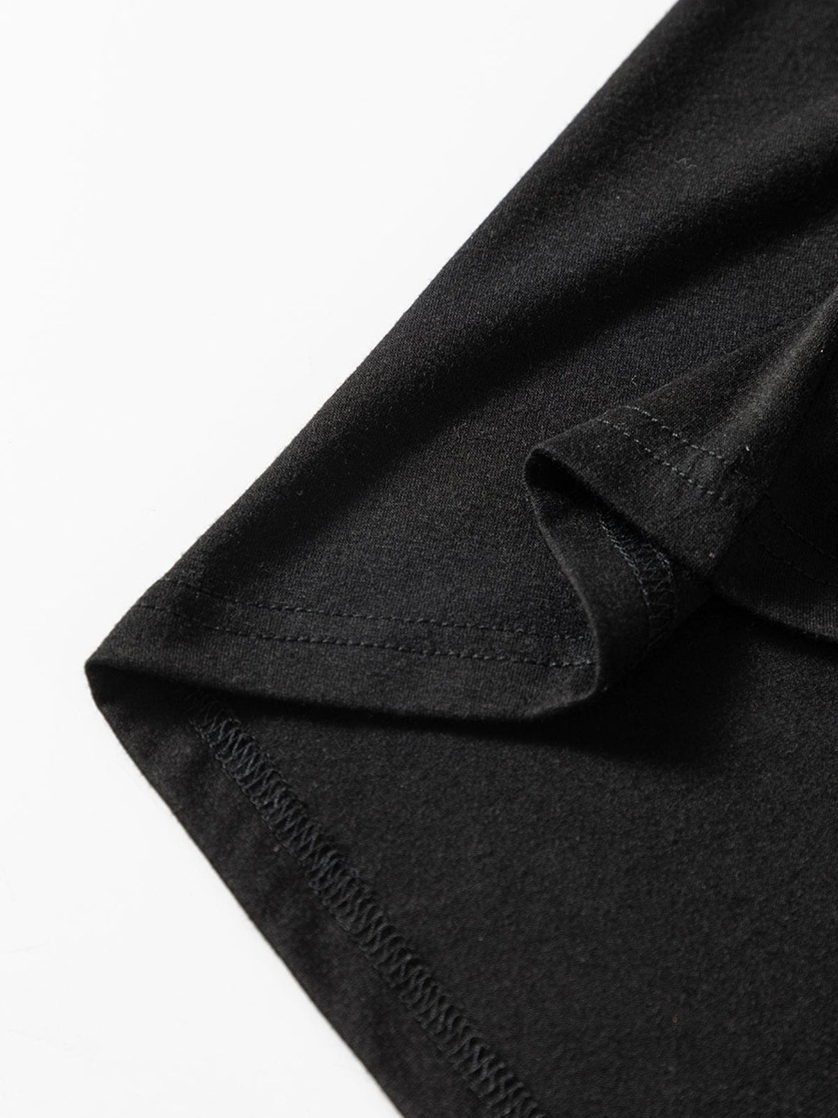 Elegant Black Pearl Shoulder Pad Tank Top