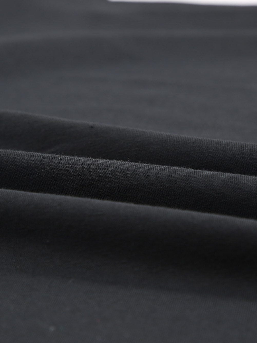 Elegant Black Ruffle Sleeve Tee with Hollow Out Design