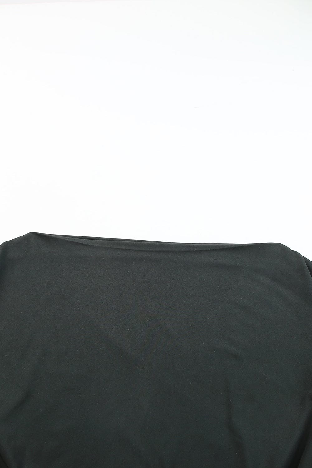 Elegant Black Tapered Jumpsuit with Tie Waist