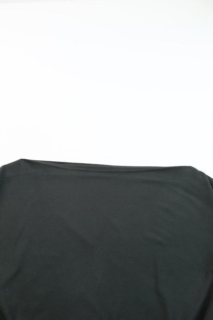 Elegant Black Tapered Jumpsuit with Tie Waist