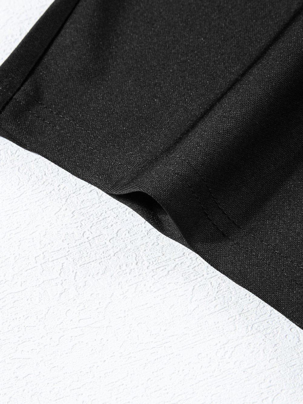 Elegant Black Tie-Waist Batwing Jumpsuit