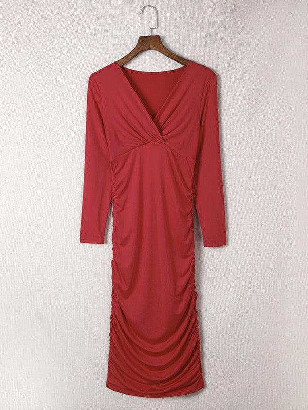 Elegant High-Waist Hip-Hugging Skirt with Flattering Style