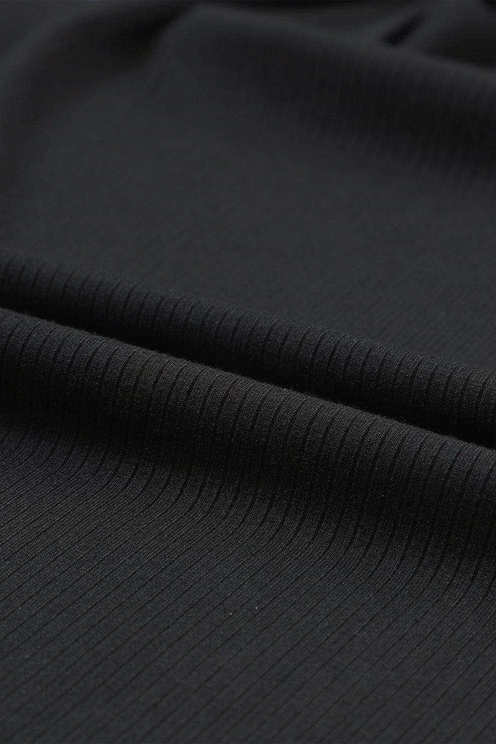 Elegant Lace Floral Black Blouse with Puff Sleeves