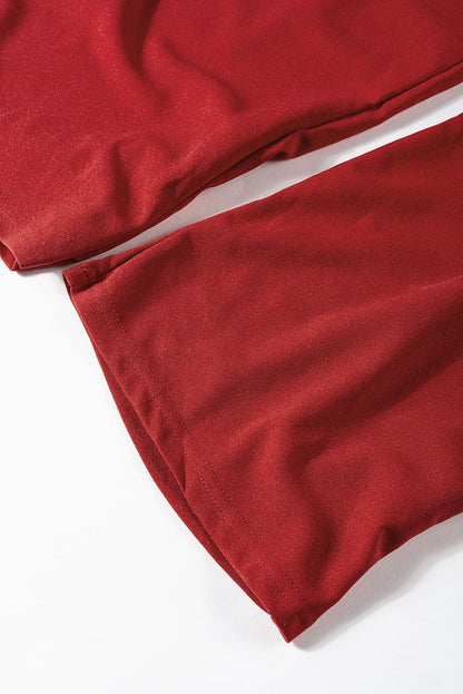 Elegant Lace-up Short-sleeved Women's Romper