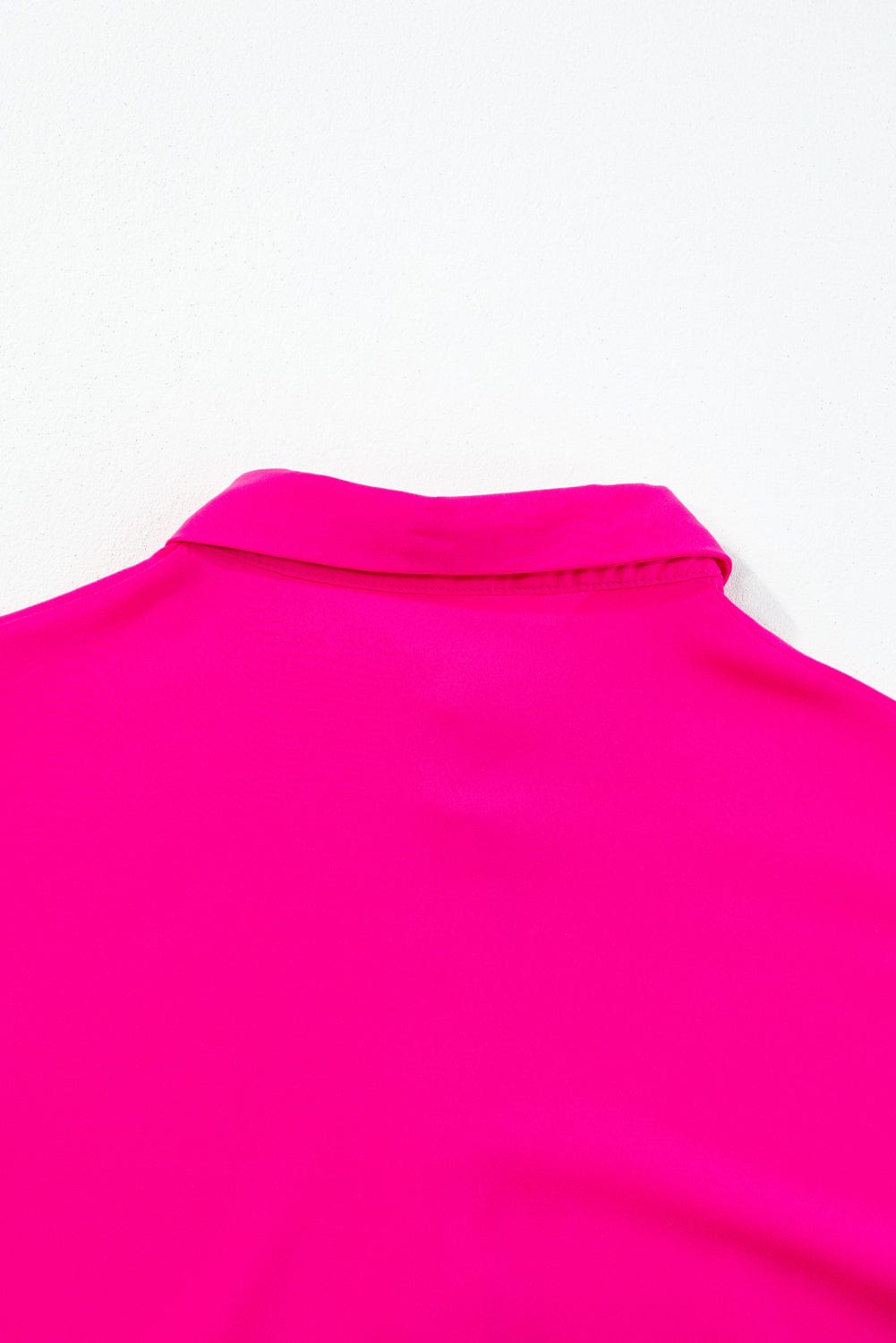 Elegant Rose Balloon Sleeve Maxi Shirt Dress