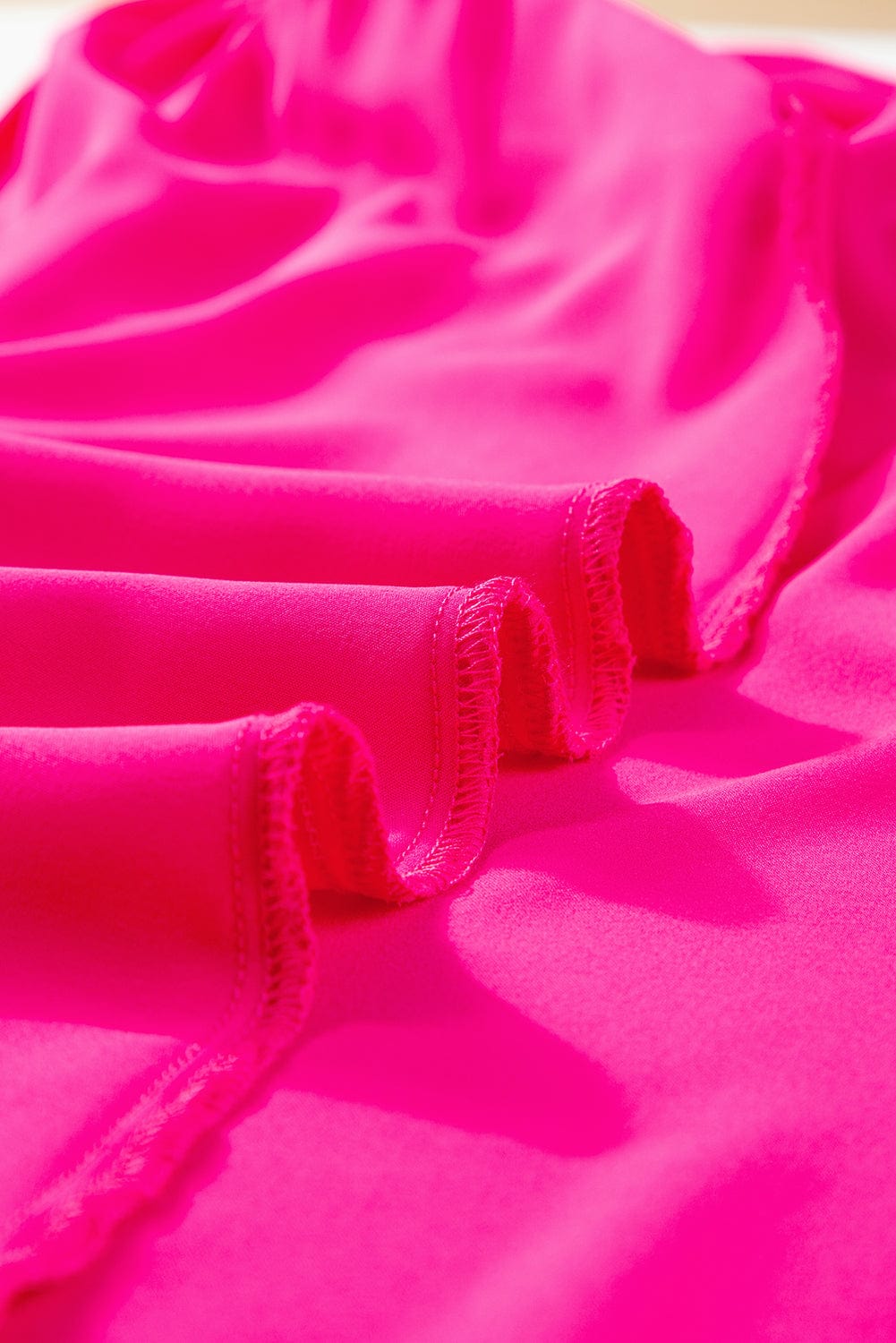 Elegant Rose Balloon Sleeve Maxi Shirt Dress