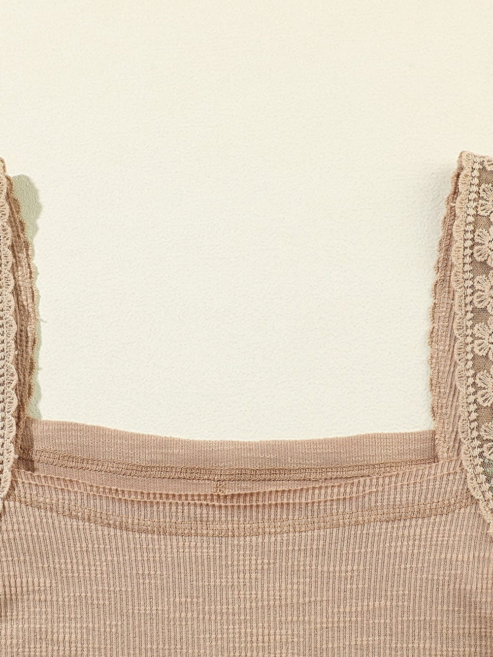 Elegant Sheer Floral Patchwork Knit Top