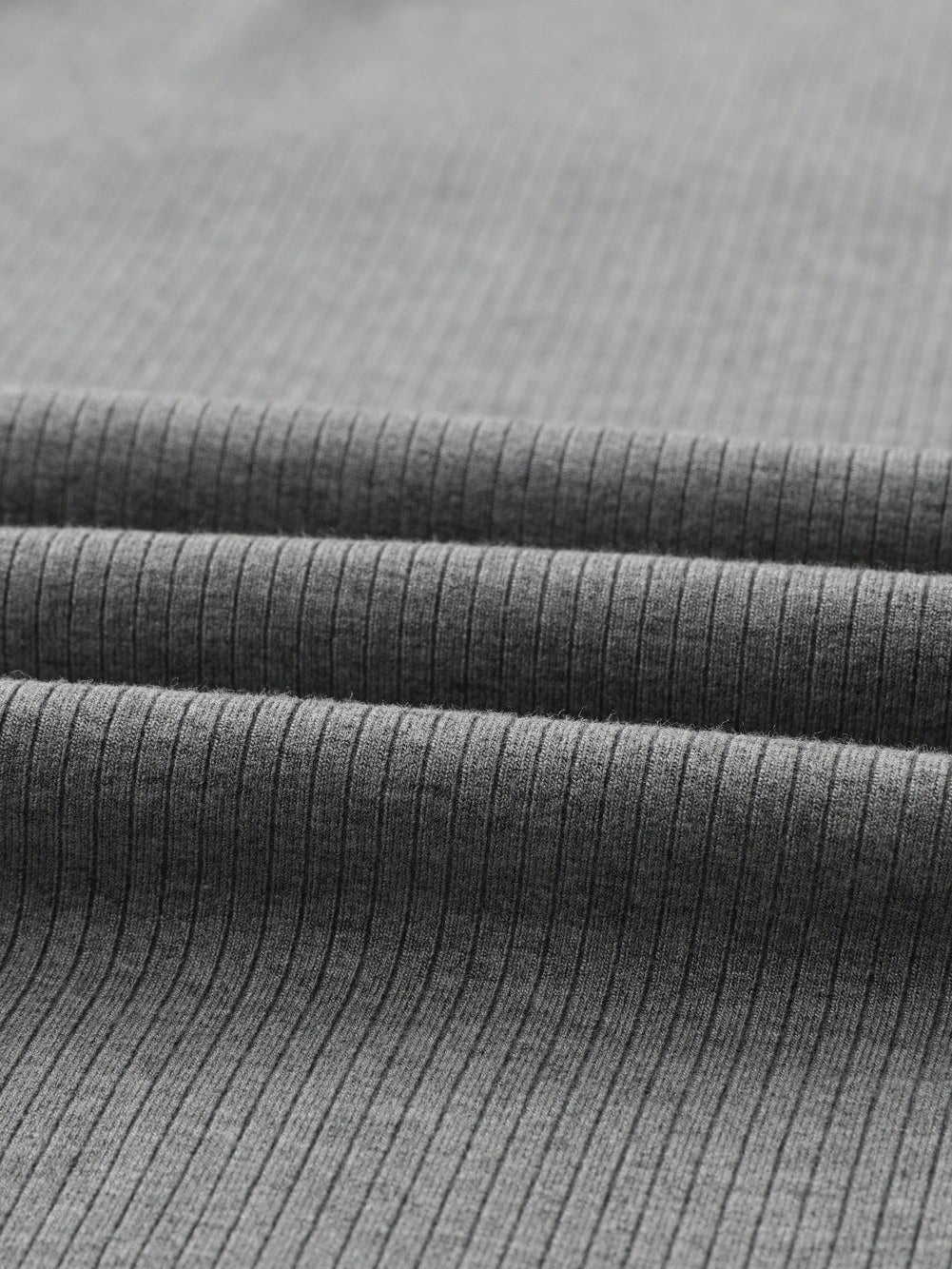 Elegant Sheer Striped Mesh Ribbed Top with Long Sleeves