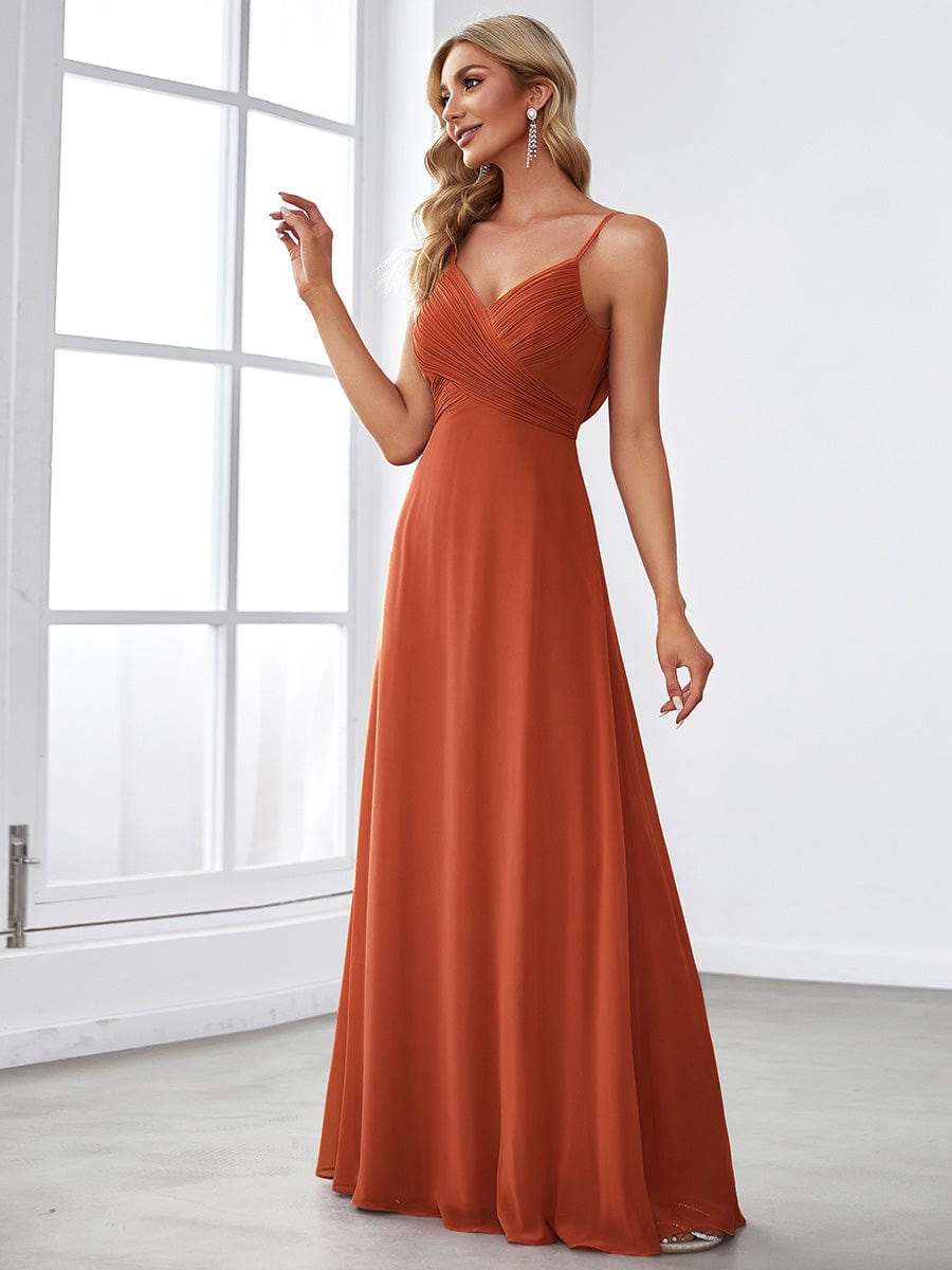 Elegant Sleeveless Evening Gown with A-line Silhouette