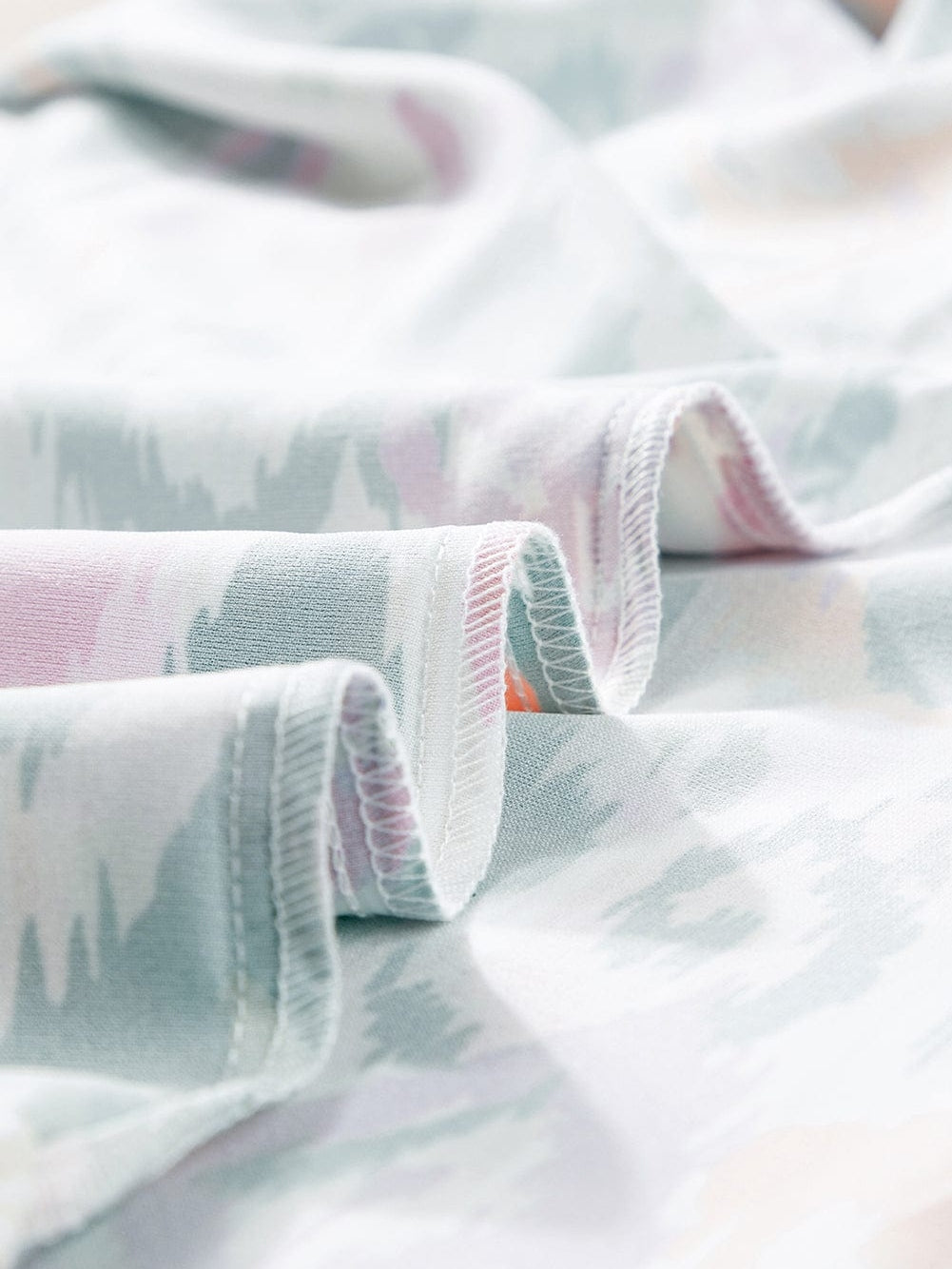 Elegant Western Print High Neck Bat Sleeve Blouse