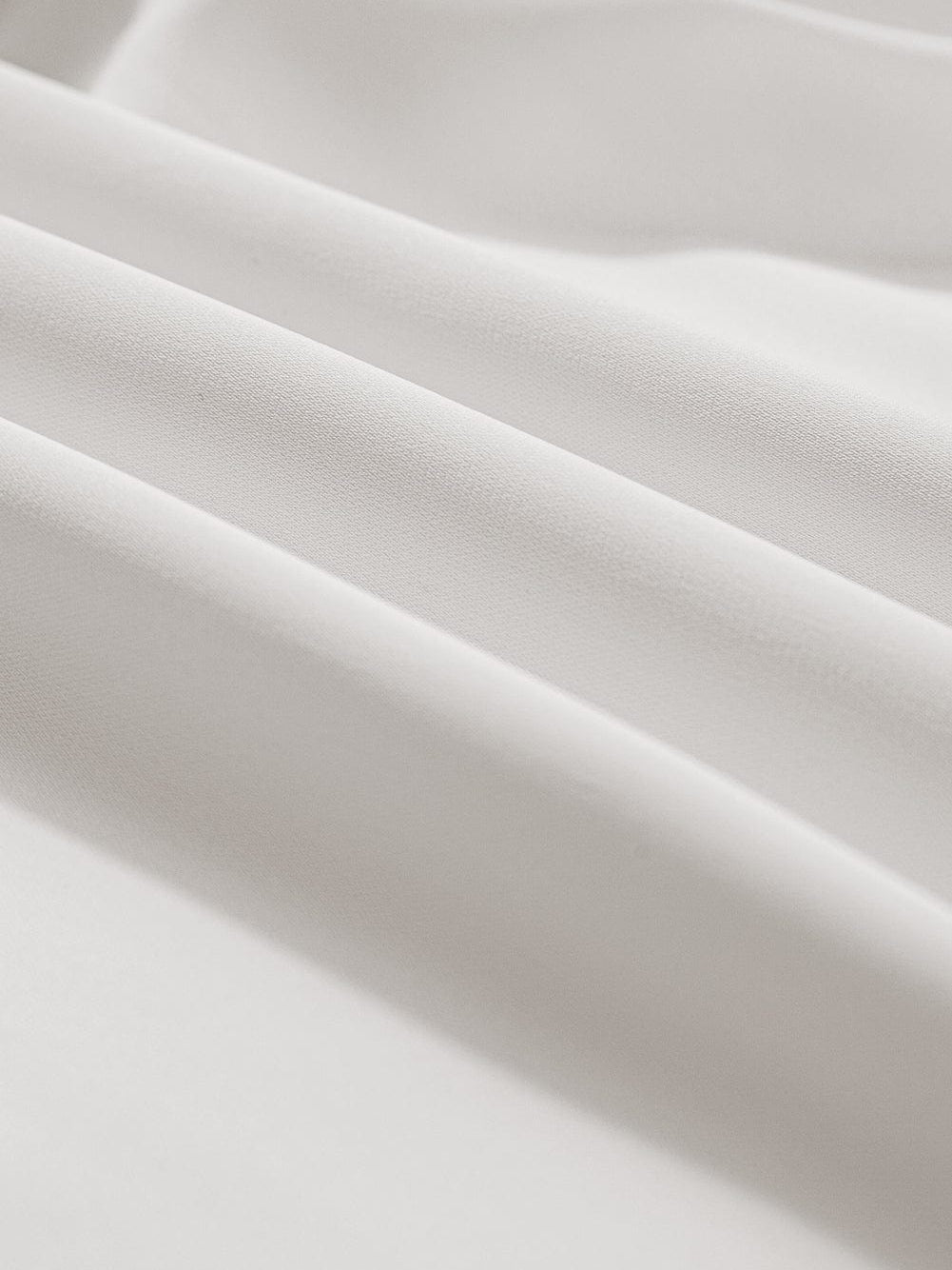 Elegant White Flutter Sleeve Ruffle Blouse